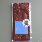 andgemachte Single-Origin Schokoladentafel Die Weiche 42% Kakao aus Ecuador