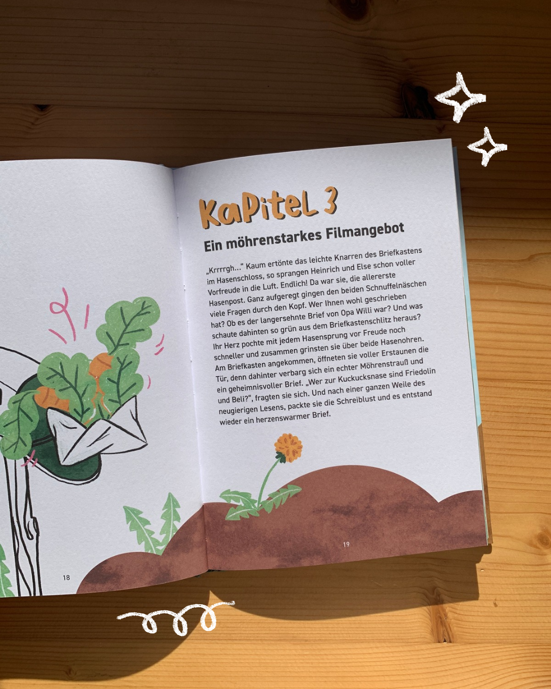 Schuleintritts-Spezial: Kinderbuch „Möhrenstarke Hasenpost – Glaubst du an Zufälle?“