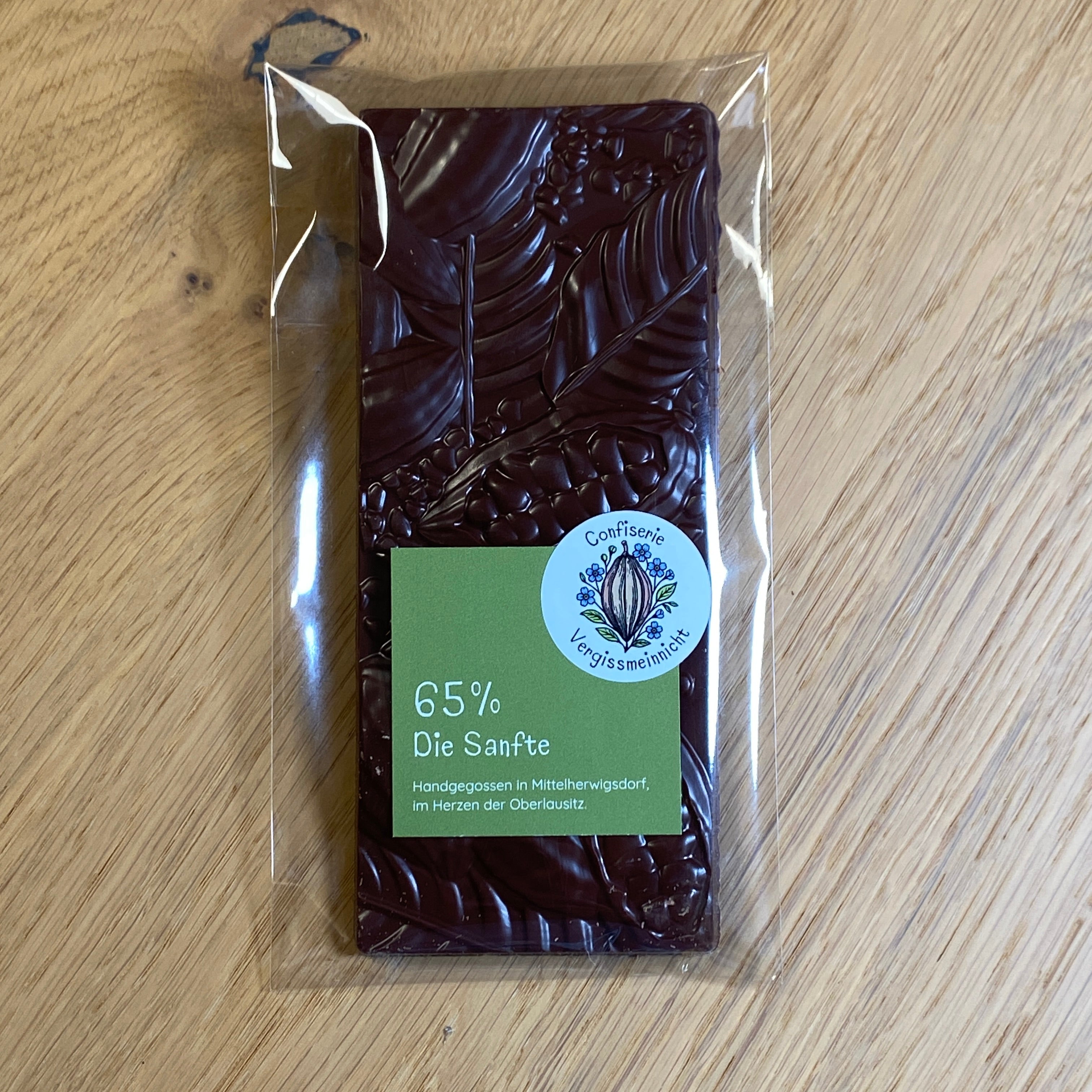 Single-Origin-Tafel „Die Sanfte“ – 65 % | Cusco, Peru, 70g
