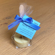 Heiße Schokolade – Die Klare 37% (Weiße Schokolade), 40g