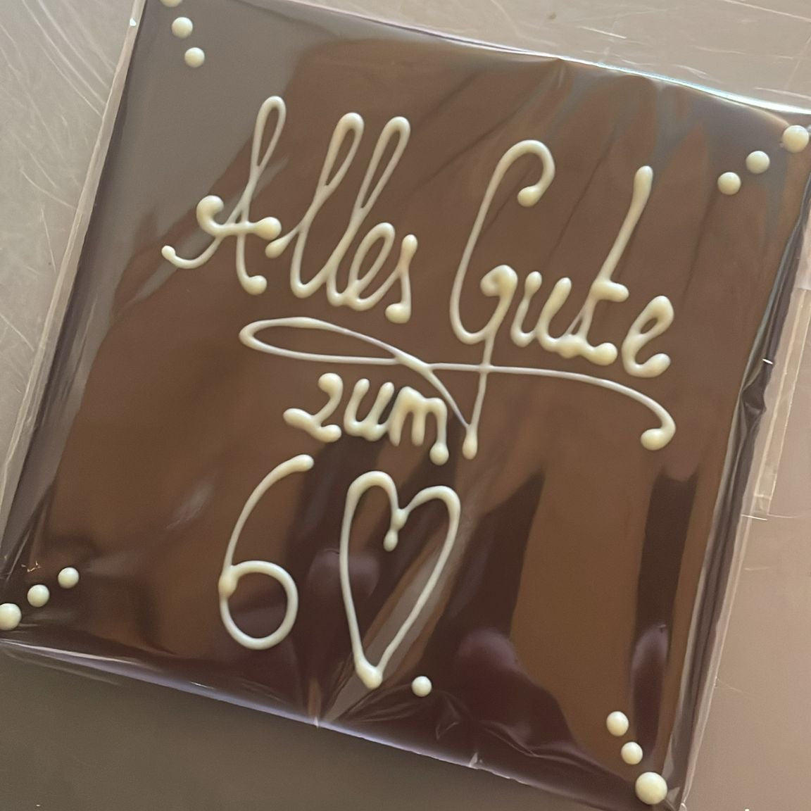 Personalisierte Schokolade mit Wunschtext, 80g