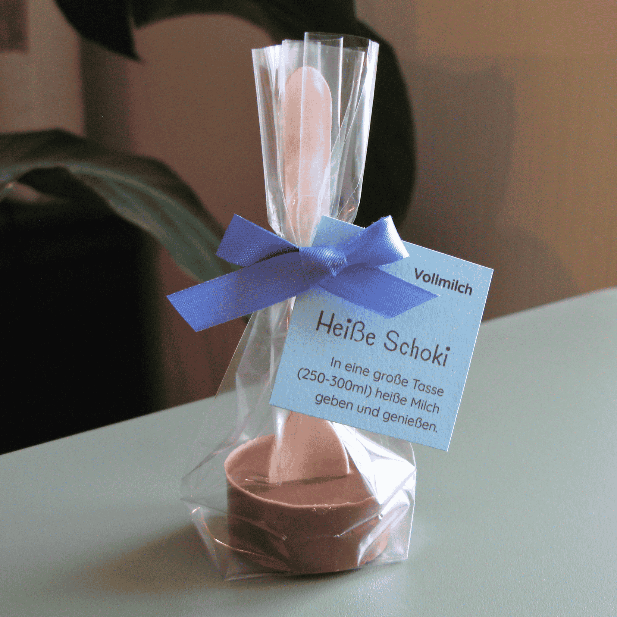 Heiße Schokolade Die Weiche 42% Vollmilch in Verpackung, handgemacht aus Single-Origin Kakao