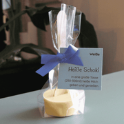 Heiße Schokolade – Die Klare 37% (Weiße Schokolade), 40g