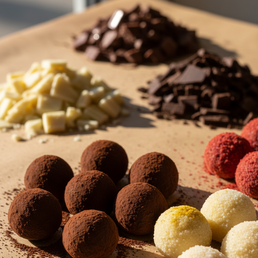 1x1 der Schokolade, Seminar, Schokoladenverkostung in Mittelherwigsdorf, Confiserie Vergissmeinnicht